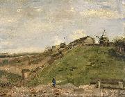 The hill of Montmartre with stone quarry, Vincent Van Gogh